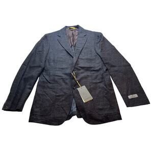 11-67 CANALI Men's Single Breasted Blazer Kei Grey Size 36/52